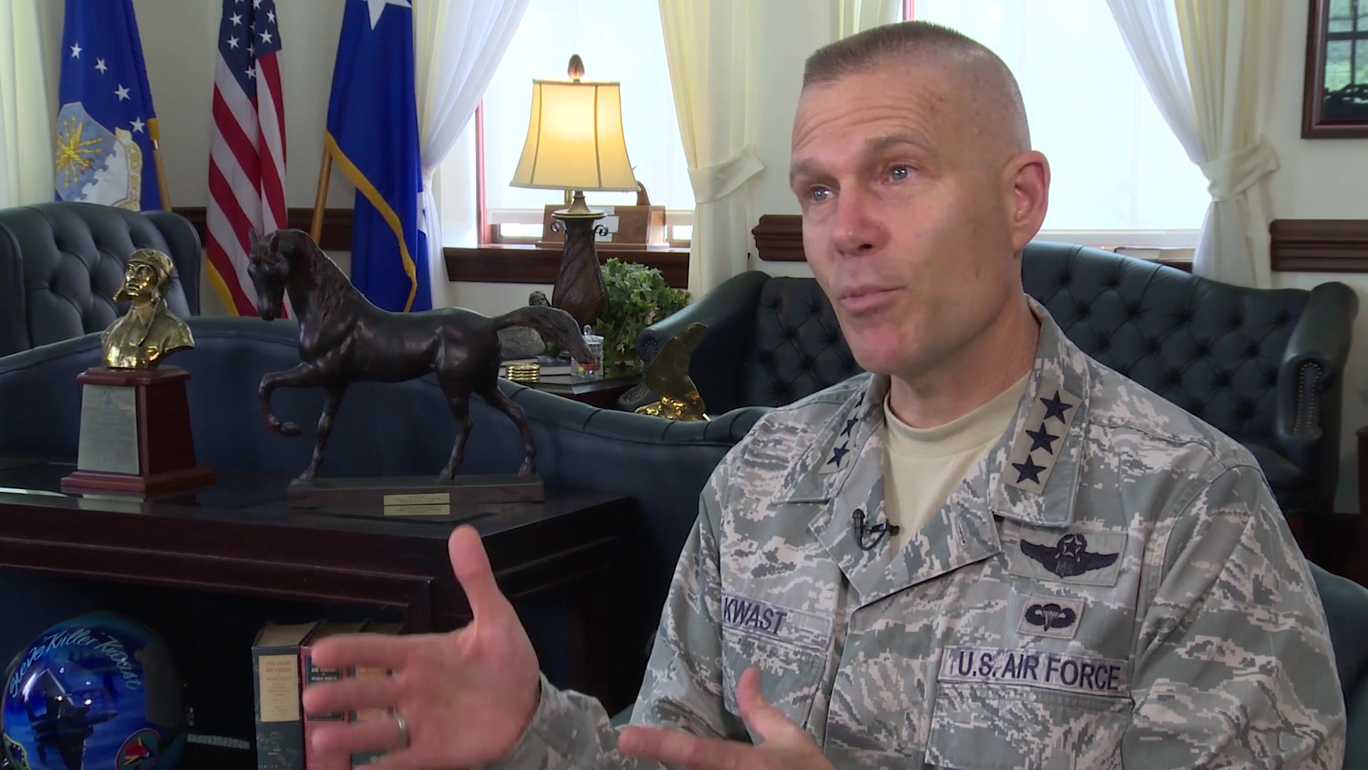 Lt. Gen. Steve Kwast discusses what he enjoys most about being the Commander of Air Education and Training Command!