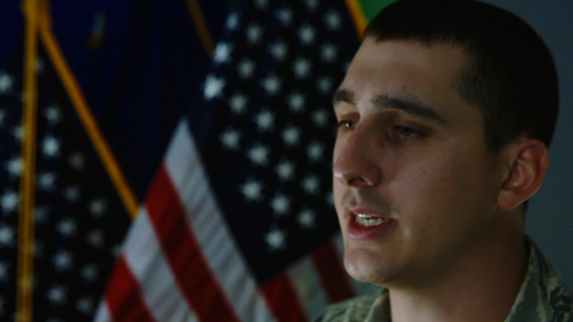 Staff Sgt. Jordan Kinney, 914th Air Refueling Wing, Niagara Falls Air Reserve Station, N.Y., shares his story of overcoming personal challenges in his life and emerging stronger and more resilient. (U.S. Air Force video by Tech. Sgt. Thomas Grimes)