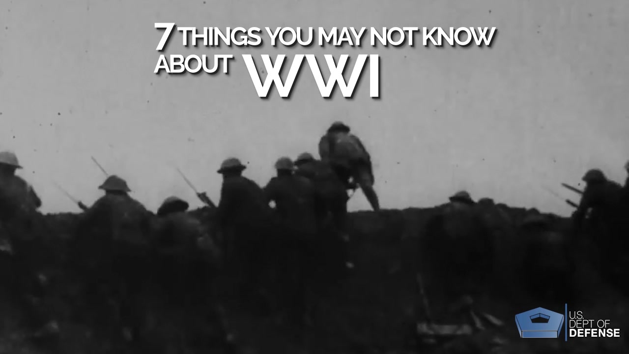 In honor of the centennial of the end of the First World War, here are seven facts from the “Great War."