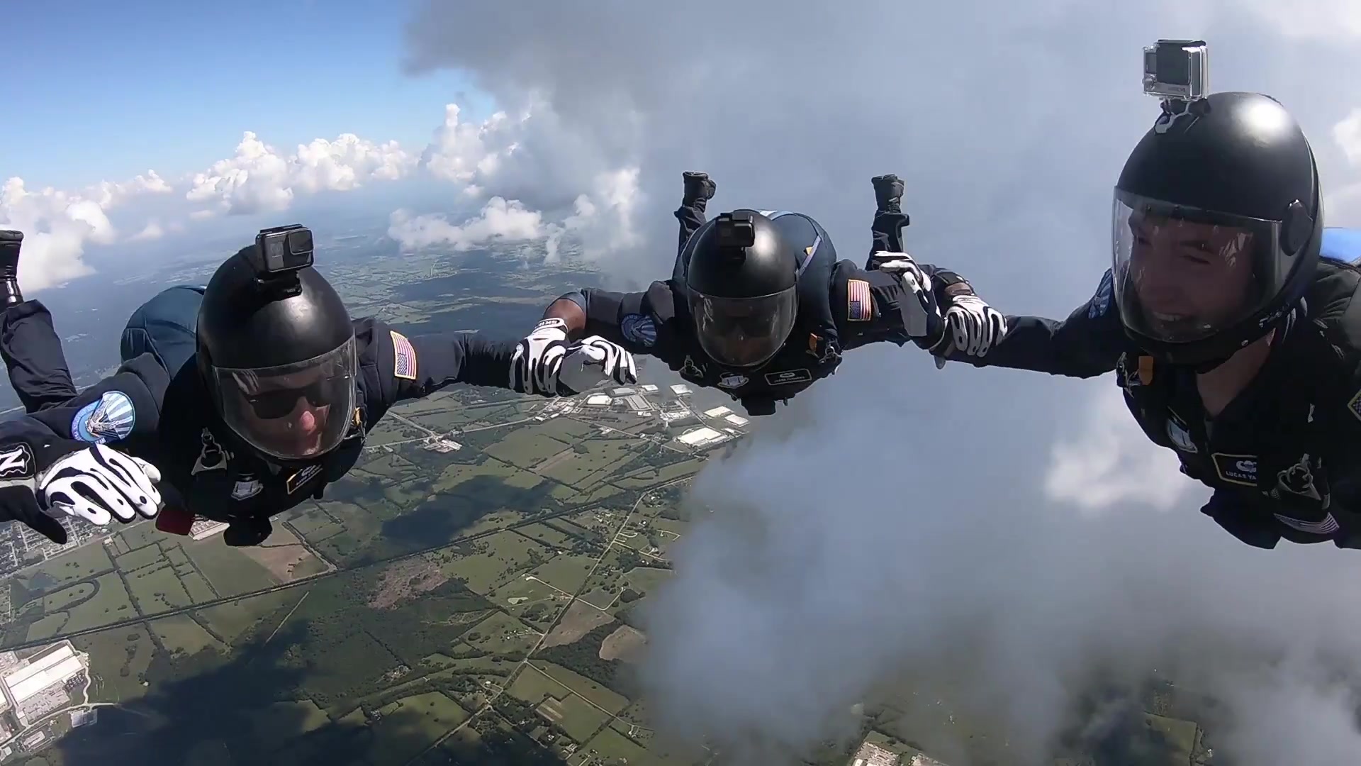 60 Second Promotional Video. Produced by GSD&M for, and released by, Headquarters Air Force Recruiting Service Marketing (AFRSHQ/RSM) for promotion of the Air Force Parachute Team 'Wings Of Blue'.