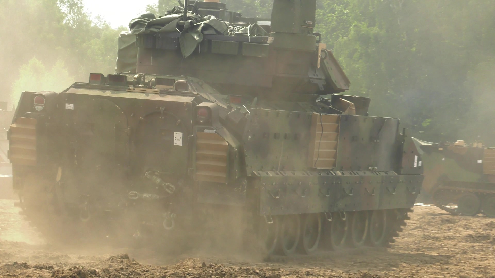 U.S. Soldiers • Refuel their Tanks • Defender 20-Europe Phase II in Glebokie, Poland 2020