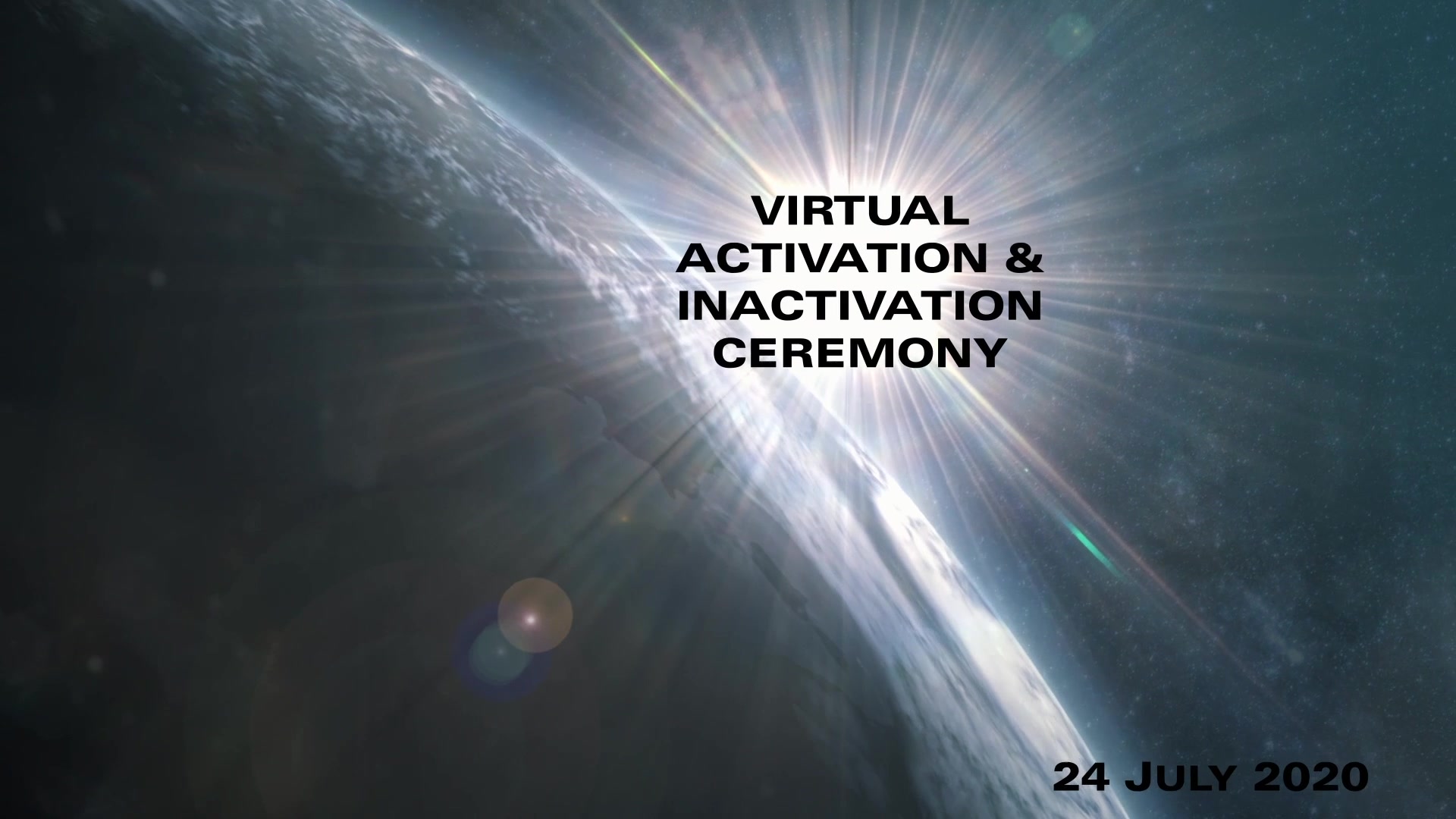 A historic virtual ceremony activating U.S. Space Force units and deactivating legacy U.S. Air Force units featuring remarks by USSF Chief of Space Operations Gen. Jay Raymond, premiered on July 24th, 2020.