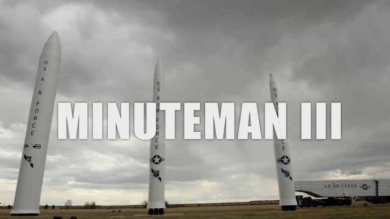 A compilation of footage on the Minuteman III that celebrates the first one going on alert in 1970 until now.
