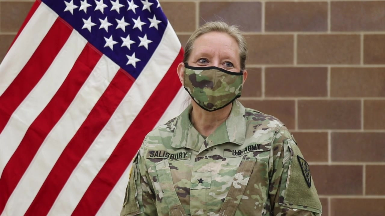 Brig. Gen. Beth Salisbury Discusses Her Army Reserve Experience - Video Courtesy Sgt. Jose Torres, 205th Theater Public Affairs Support Element