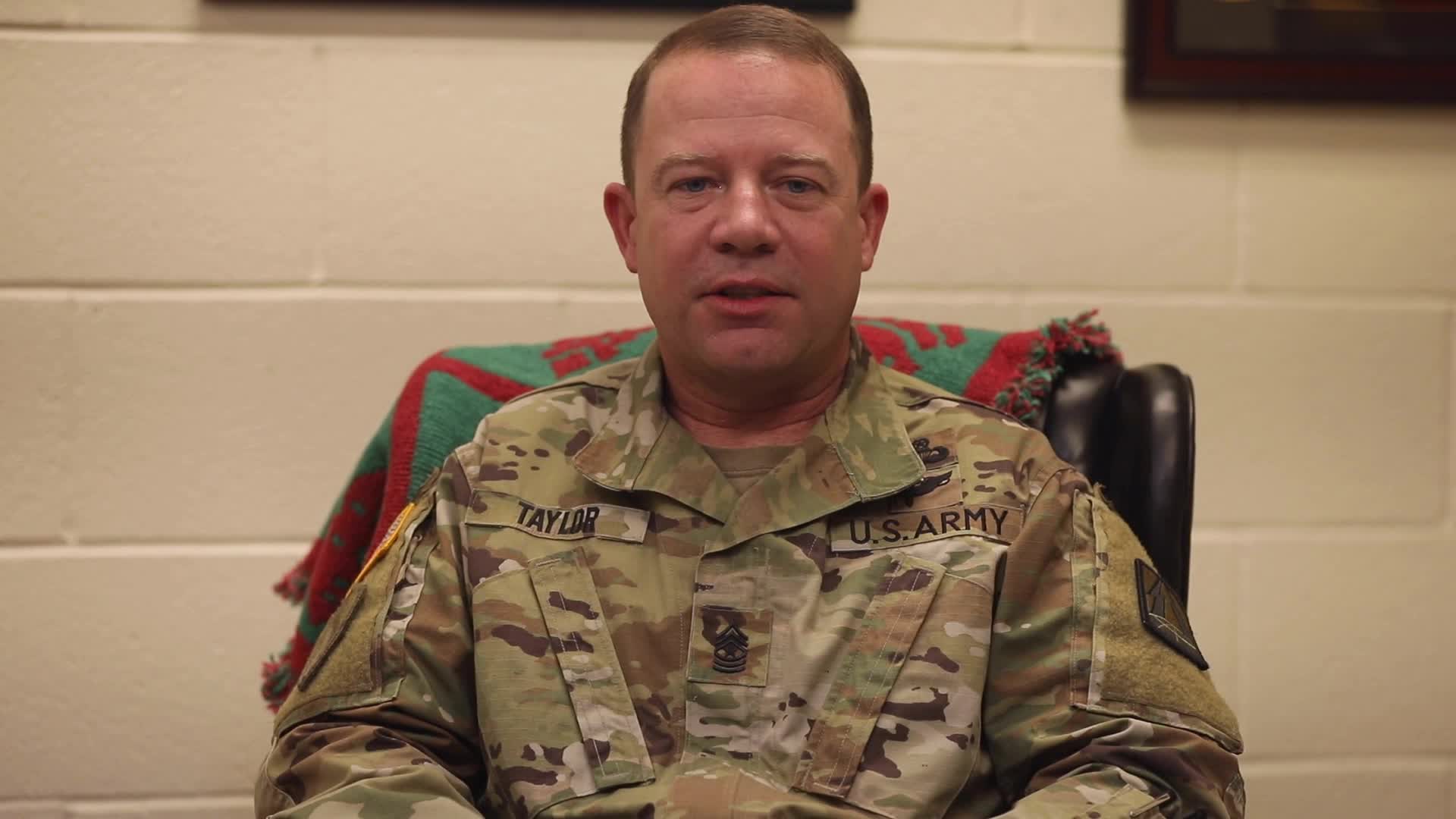 Take some time to relax, recharge and reconnect with your friends and families this holiday season. Our thoughts are with our over 400 Soldiers deployed around the globe and our Command Sergeant Major Edward Simpson this holiday season. 
