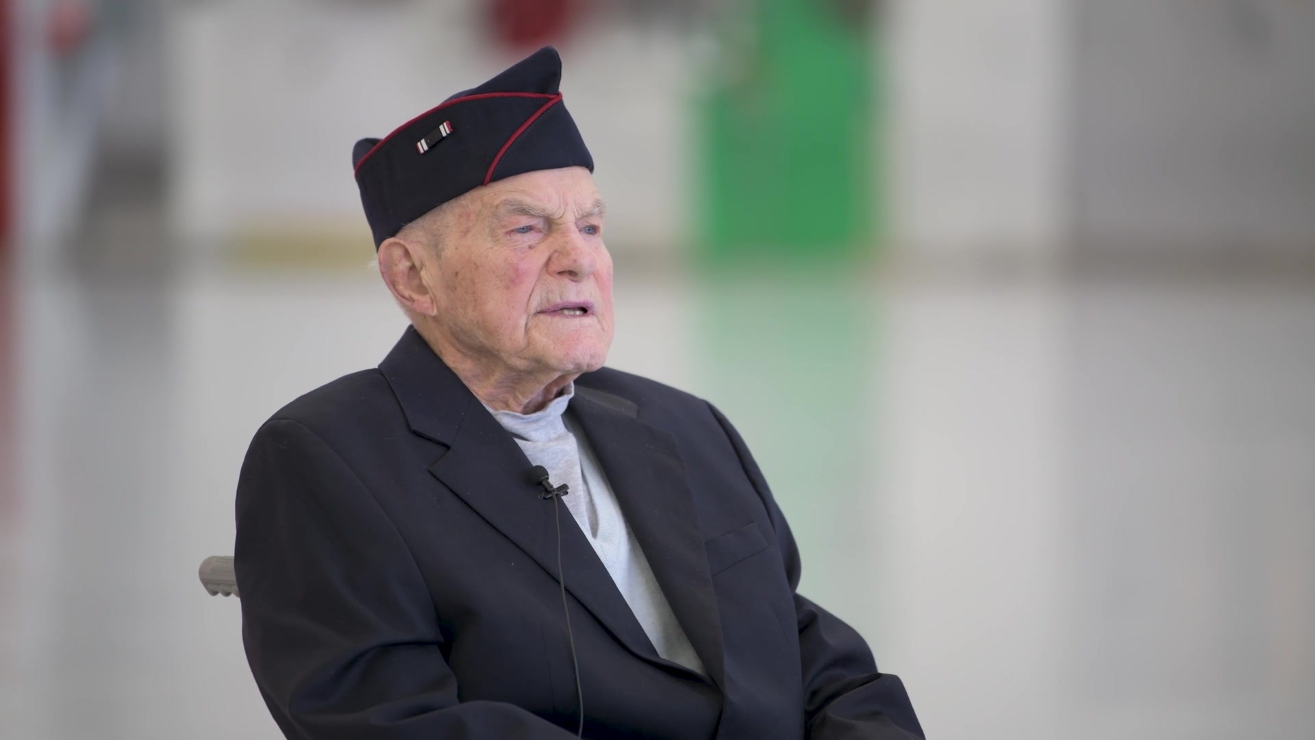 A World War II veteran who was a POW in the Pacific theater, receives the Combat Infantry Badge, sergeant stripes, and the POW Medal 76 years later.

Video by Air Force SSgt. Brycen Guerrero.