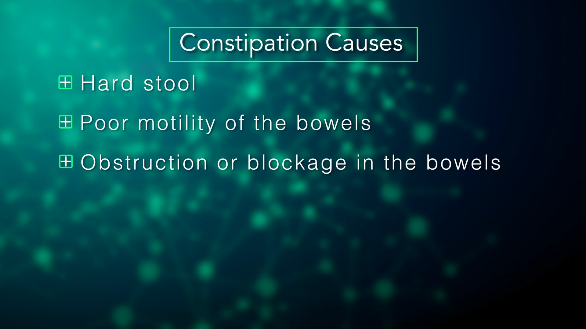 Acute and Chronic Constipation