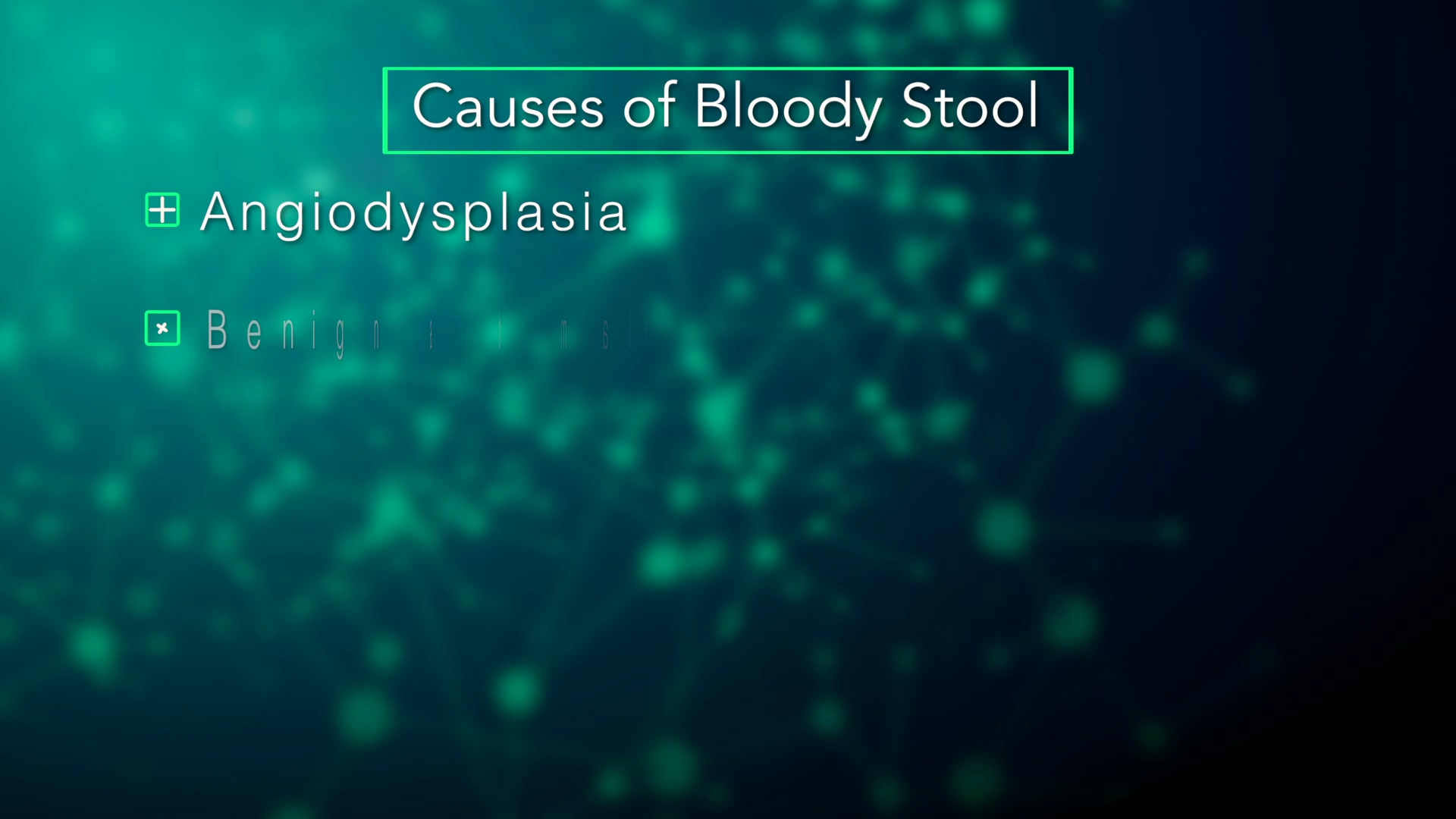 Blood in the Stool