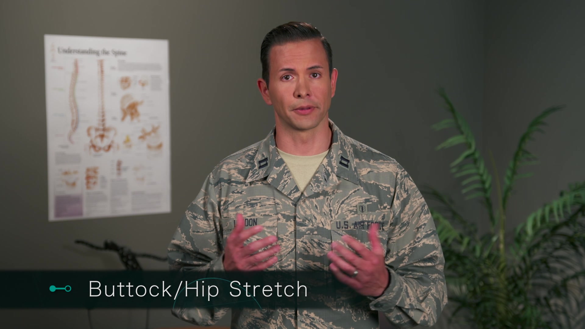Buttock/Hip Stretch