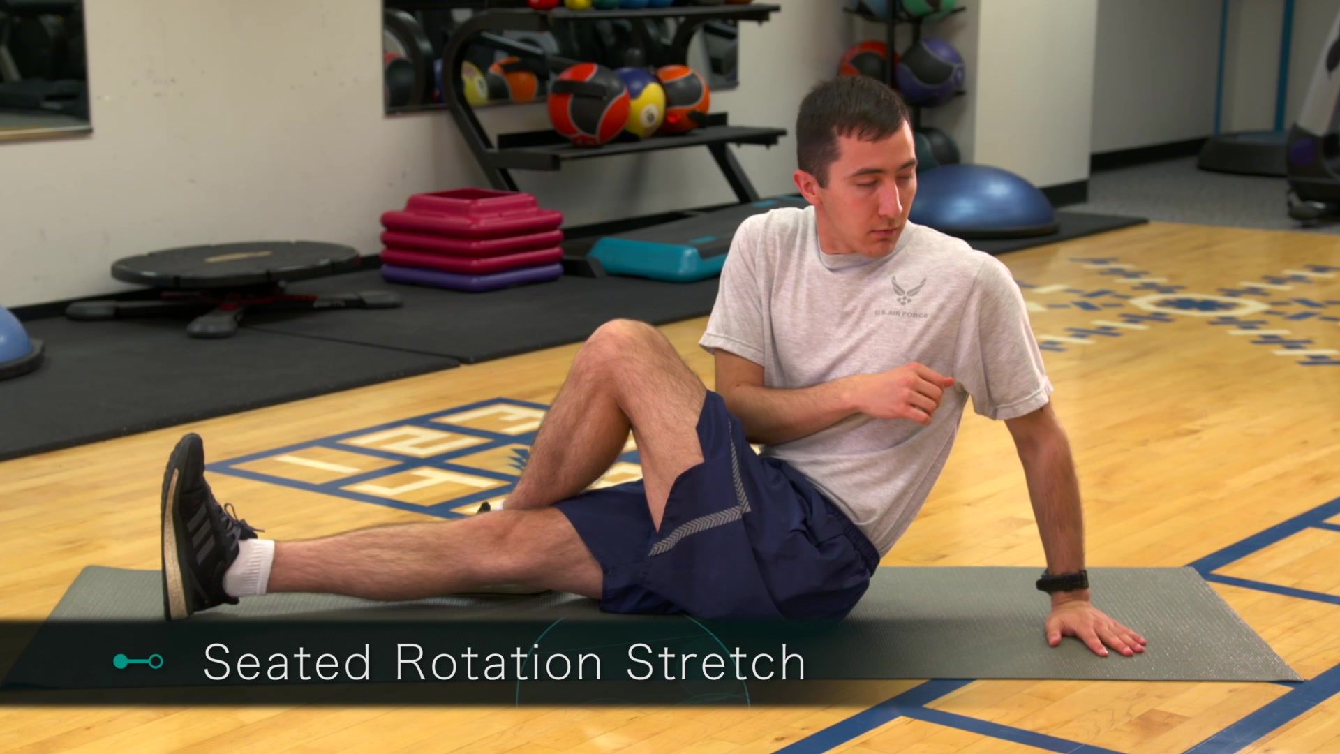 Seated Rotation Stretch