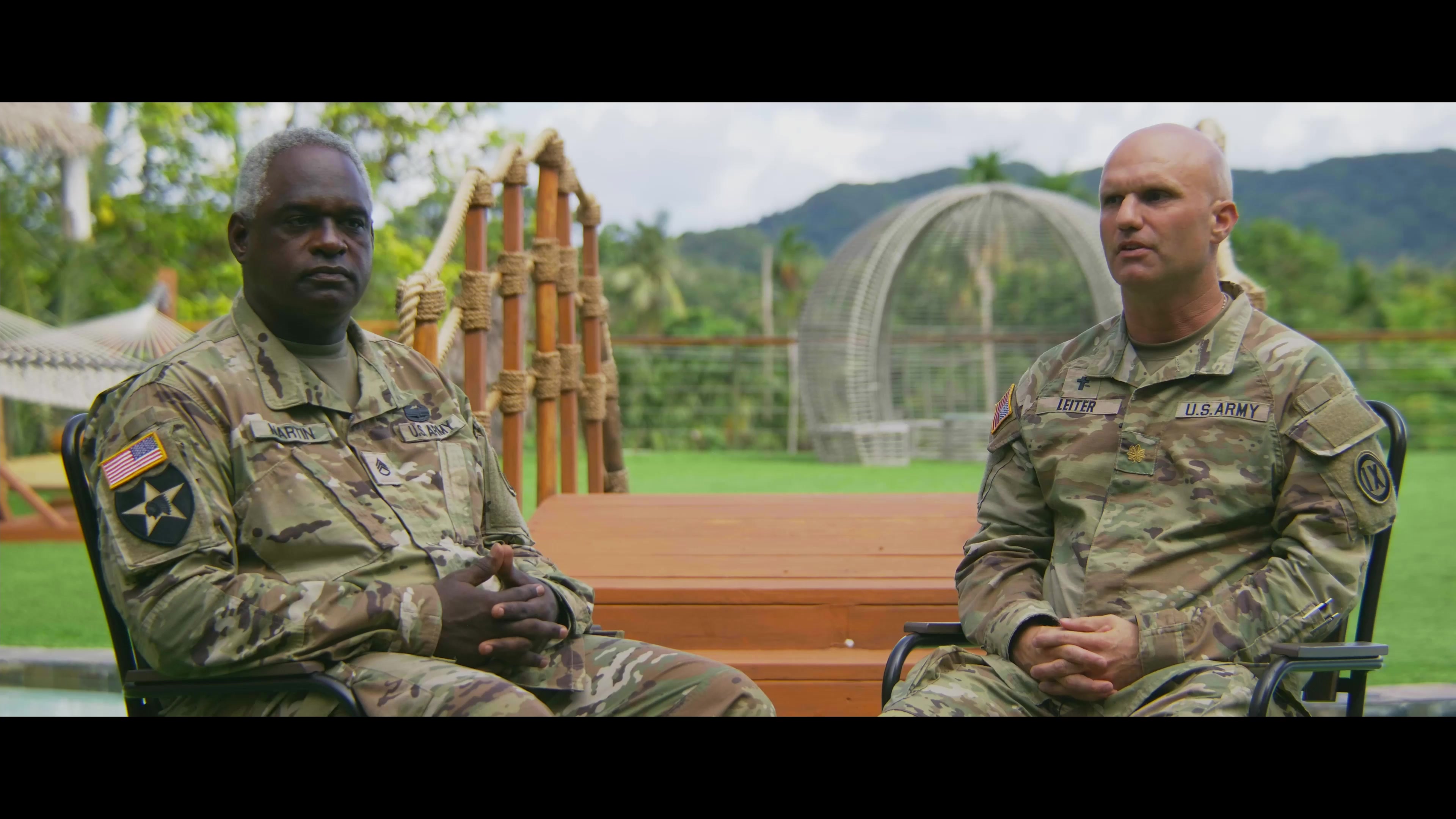 Today we take a look at the chaplain team in Operations in Pacific Island Countries. The chaplain team consists of Chaplain Daniel Leiter and Staff Sergeant Jonathan Martin. Take a look as they discuss their time spent in Palau.