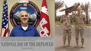 Corpstruction - National Day of the Deployed Ron Goodeyon and Eddie Mattioda in Kuwait