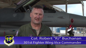 301st Fighter Wing Vice Commander's Final Flight