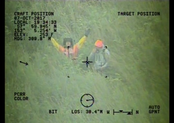 Coast Guard Air Station Kodiak aircrew locates, hoists missing hunter on Raspberry Island, Alaska