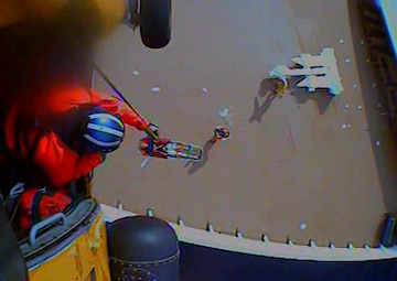 Coast Guard medevacs 33-year-old man from cruise ship 230 miles southwest of San Diego