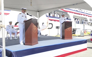  The Coast Guard decommissioned its ninth High Endurance Cutter after nearly 50 years of service as part of recapitalization efforts during a ceremony at Coast Guard Base Honolulu, March 29, 2018. The Coast Guard Cutter Sherman is one of the Coast Guard’s four remaining 378-foot High Endurance Cutters still in operation. (U.S. Coast Guard b-roll video by Petty Officer 2nd Class Tara Molle/Released) 