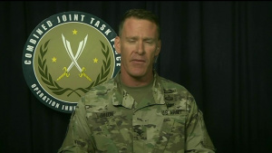 Coalition Official Briefs Pentagon Reporters on Progress Against ISIS