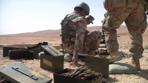 U.S. and Jordanian Armed Forces Live Fire Range (no lower third)