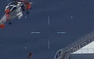 Coast medevacs injured cruise ship passenger 70 miles southeast of Nantucket