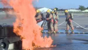 Fire Protection Students Participate in Joint War Fighting