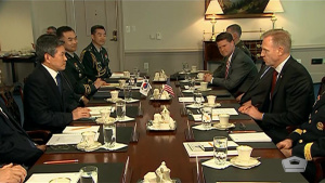 South Korean Defense Minister Visits Pentagon