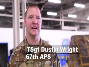 Airmen in 67th APS 'build up' pallet skills
