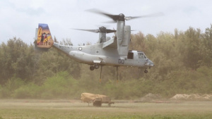 VMU-3 aerial insert exercise