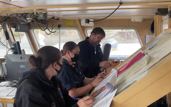 Coast Guard inspectors returned to Anchorage June 25, 2021, after a two-week deployment to Bristol Bay, conducting missions in support of the region's commercial fishing season. Inspectors conducted 370 dockside exams of commercial fishing vessels, issued 333 decals and inspected 14 facilities. 