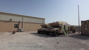 Medical Soldiers in Qatar support Afghan evacuation
