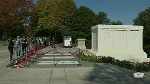 Members of the Public Lay Flowers at Tomb of the Unknown Soldier, Part 4