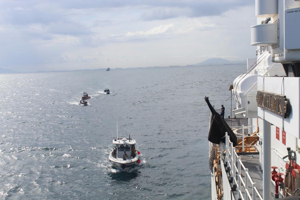 USCGC Mohawk crew engages with Panama 