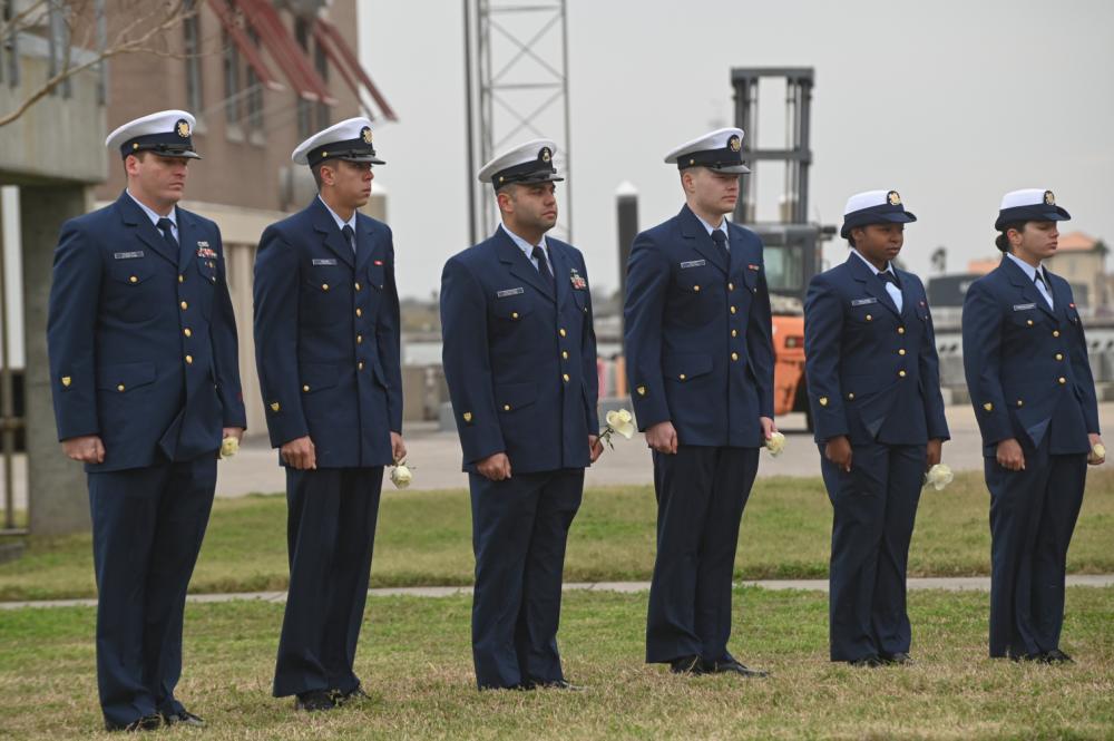 Coast Guard holds annual Blackthorn memorial service in Galveston, Texas