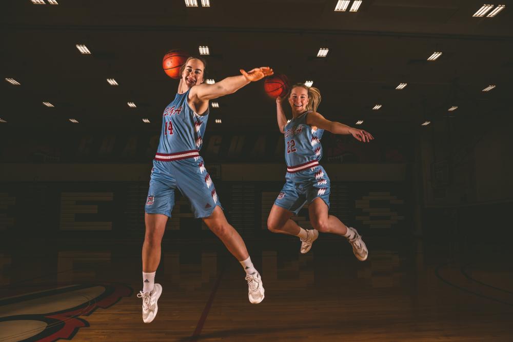 CGA Women’s Basketball team reveal uniform to honor SPARs legacy