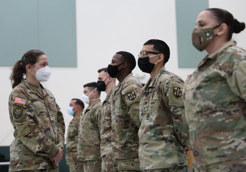 Chief of the Army Reserve visits AR-MEDCOM troops