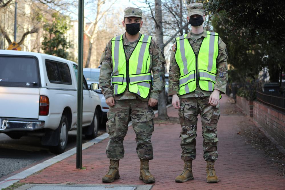 New Jersey Guardsmen Assist DCNG During SOTUA