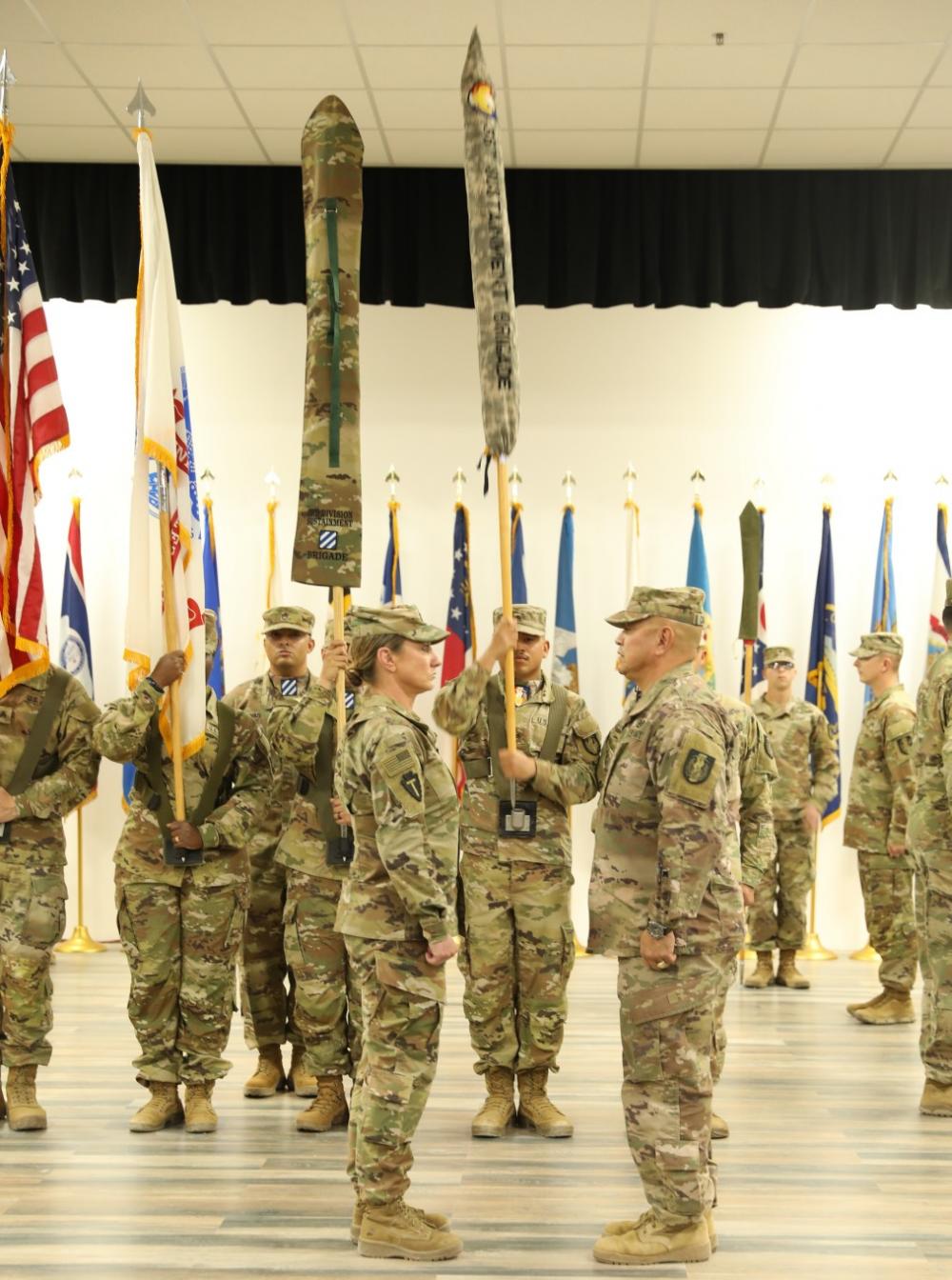 Transfer of Authority to 36th Sustainment Brigade