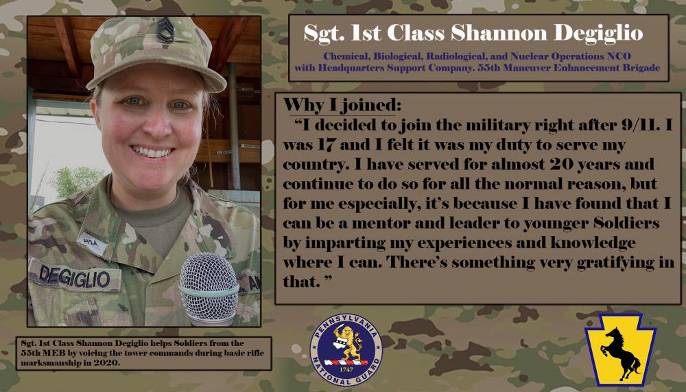 Sgt. 1st Class Shannon Degiglio
