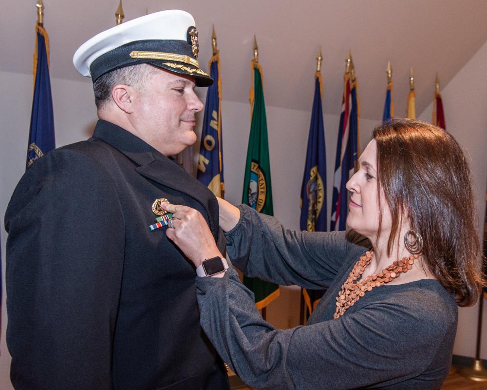 Capt. Everett Alcorn Assumes Command of Navy Officer Training Command Newport