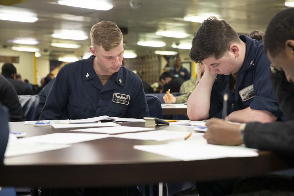 GRF Navy Wide Advancement Exam