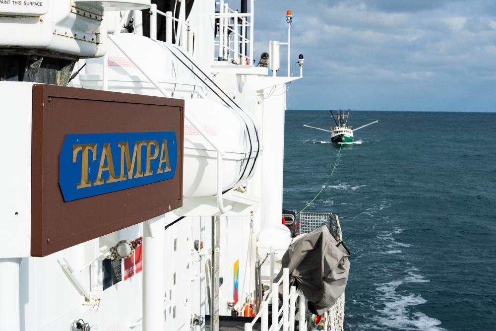 Coast Guard Cutter Tampa returns to homeport following 70-day patrol