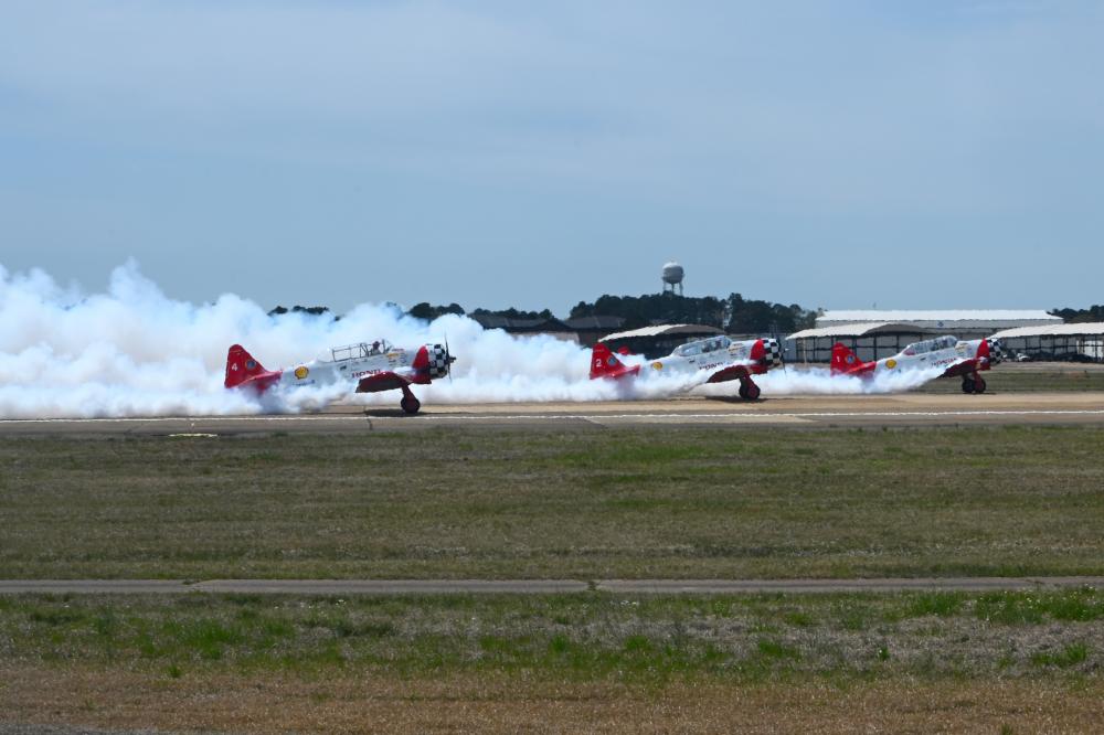 Aerostars Aerobatic Team performs