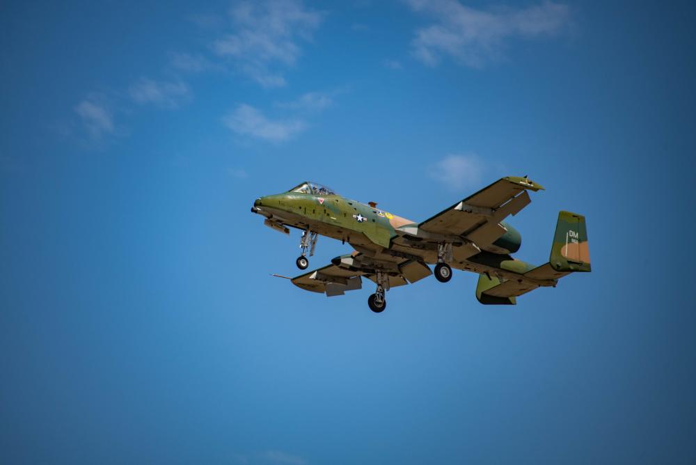 A-10 Warthog soars