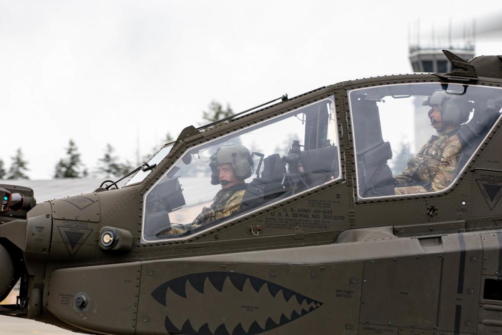 Enlisted Tigershark Soldiers Take to the Sky