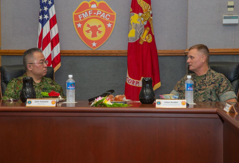 JGSDF and U.S. military leaders meet in Hawaii