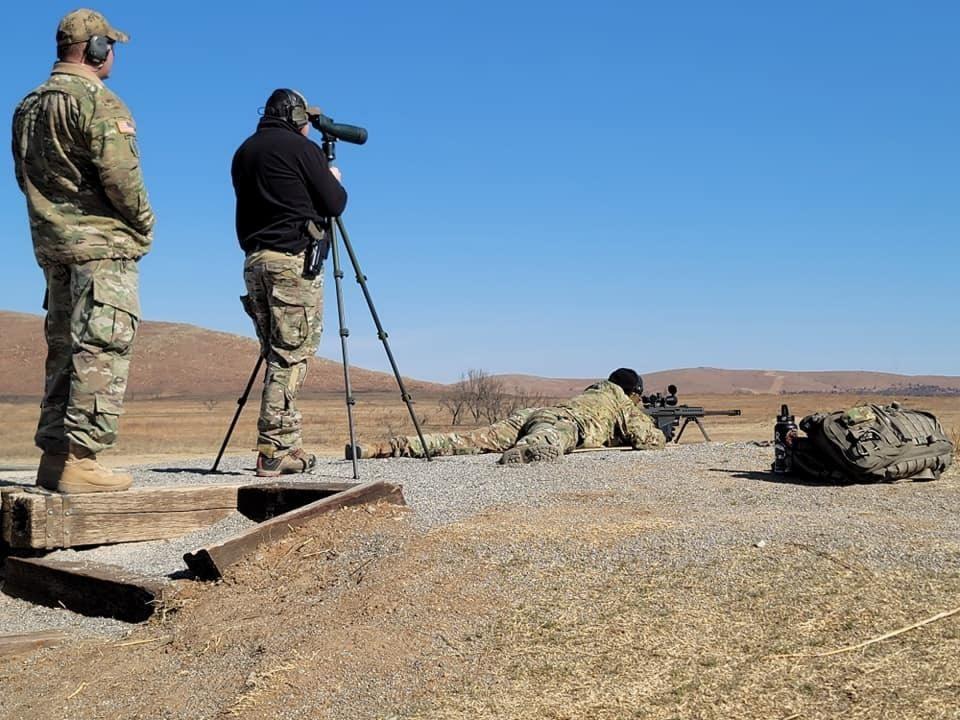 U.S. Army Explosive Ordnance Disposal Soldiers train with FBI SWAT team snipers