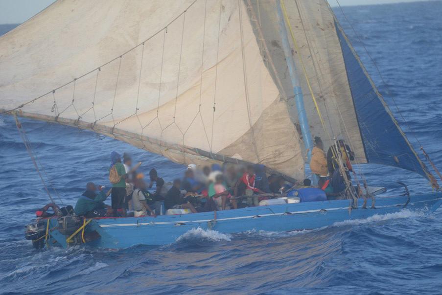 Coast Guard saves undocumented people near Cuba