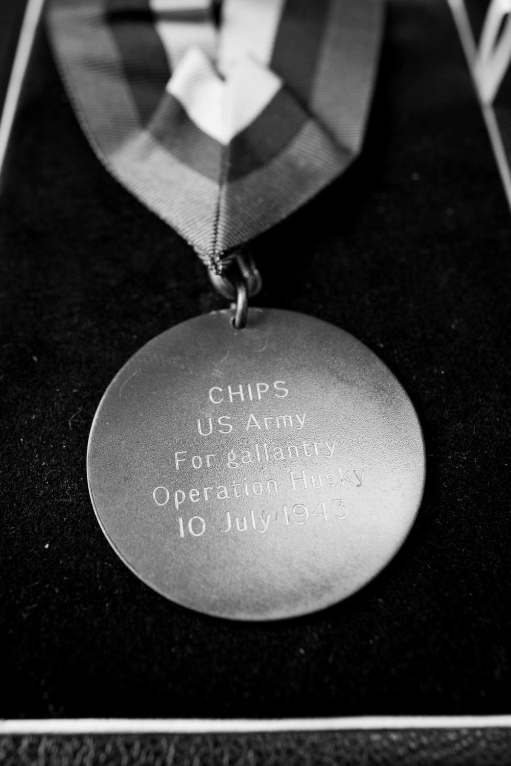 DVIDS - Images - Chips' People's Dispensary for Sick Animals Dickin Medal  [Image 2 of 3]