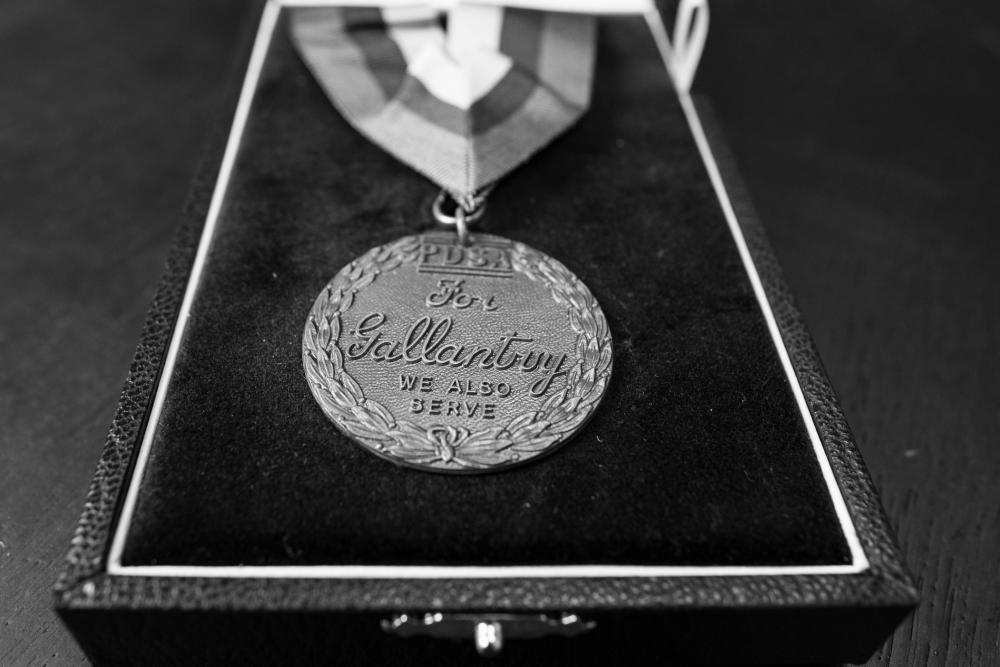 DVIDS - Images - Chips' People's Dispensary for Sick Animals Dickin Medal  [Image 3 of 3]