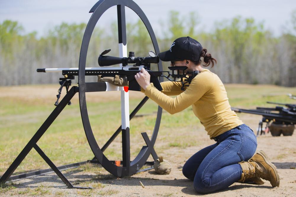 Military and Civilians compete in Marine Corps Base Quantico's Precision Rifle Series Match