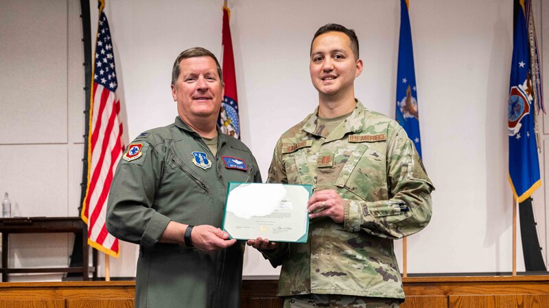 Airman receives Army Commendation Medal